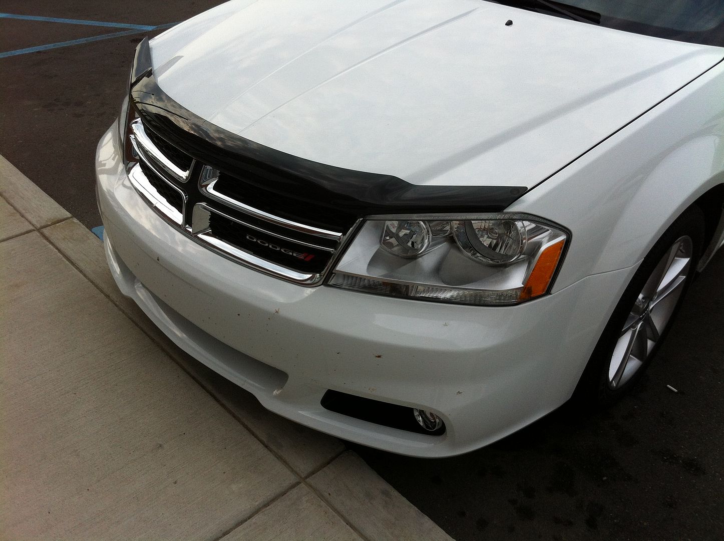 Looking for specific bug guard pics. Dodge Avenger Forum